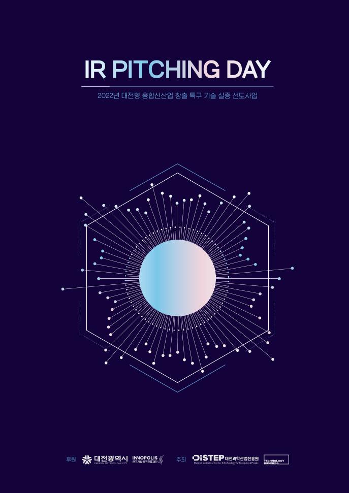 DISTEP_대전형_실증사업_IR_피칭_DAY_리플릿.pdf.pdf 미리보기 1페이지